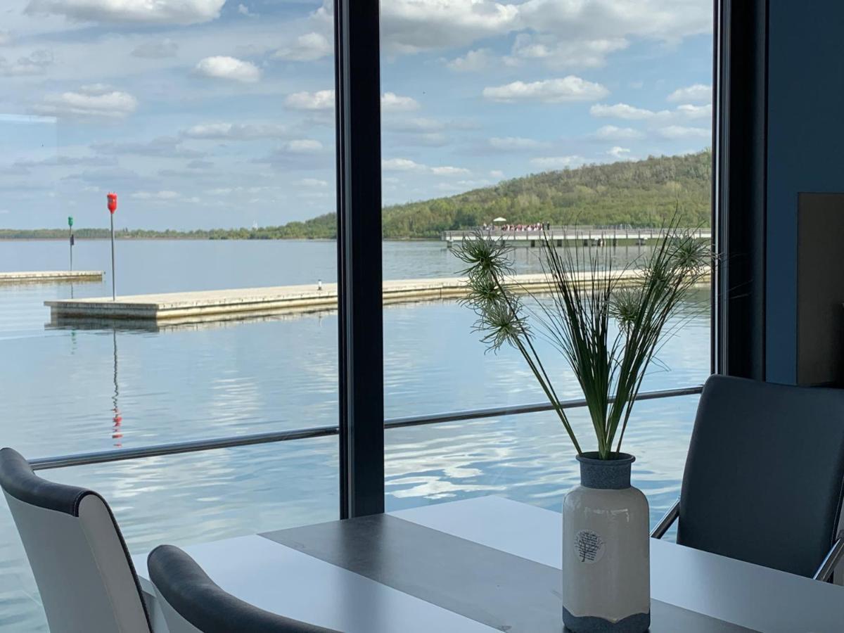 Hausboote Marina Braunsbedra Villa Kültér fotó