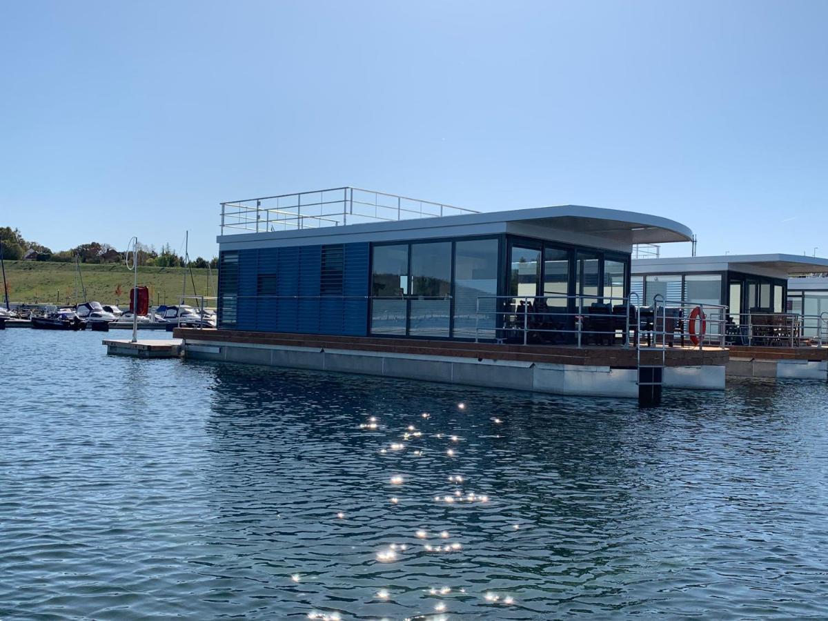 Hausboote Marina Braunsbedra Villa Kültér fotó