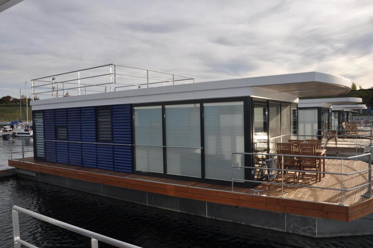 Hausboote Marina Braunsbedra Villa Kültér fotó
