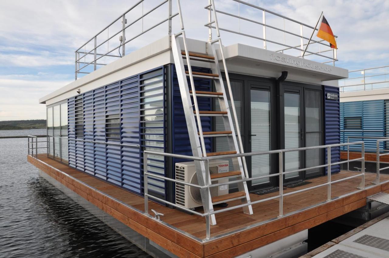 Hausboote Marina Braunsbedra Villa Kültér fotó
